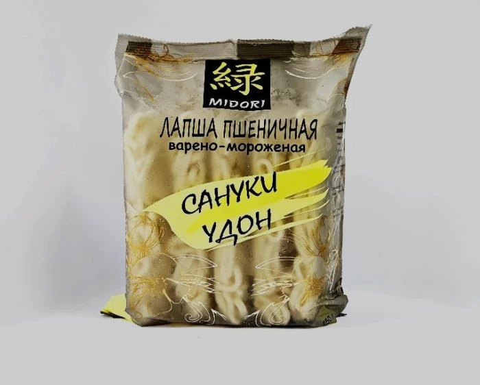 Лапша пшеничная варёно-мороженная удон (1250 гр.)